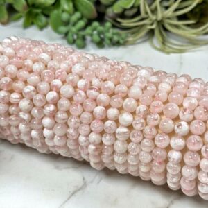 Rare Garden Rose Quartz Bracelet From Sweden